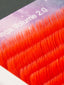 Mega Volume 2.0 Easy Fanning Colorful Lash Extensions | Red 0.07